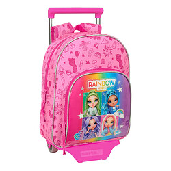 Rainbow High Cartable à roulettes Shine - Multicouleur