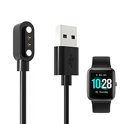 Adaptateur de charge USB pour Umidigi Uwatch 3 Chargeur USB pour Umidigi Uwatch et Smartwatch Id205 - Tension d'entrée/sortie : 5V 0.5A - Longueur de câble : 100 cm
