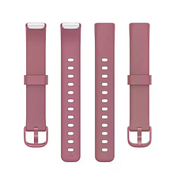 Avis Bracelet en Silicone pour Fitbit Luxe - Blanc/Noir/Rose