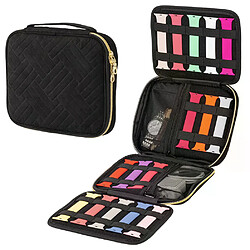 Sac Rangement Bracelet Montre Sac de rangement portable - Matériau de velours - Peut contenir 16 bracelets et accessoires