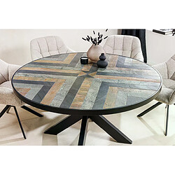 Mobili & Co TERRA LUXE Table ronde - Aspect pierre
