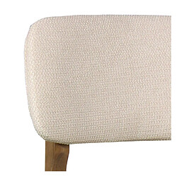 Acheter Moloo Lot de 2 tabourets de bar bois et tissu - Écru