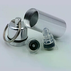 Avis Bouchons d'oreille réutilisables concert - Noir