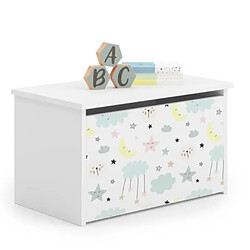 1001jouets Coffre de rangement Diane - Gris