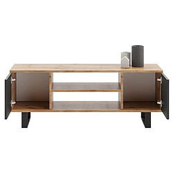 1001jouets Meuble TV industriel - Noir