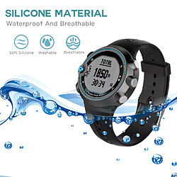 Bracelet ajustable en Silicone pour Garmin - 20mm Bracelet de remplacement montre - Confortable et flexible - Compatible sur plusieurs modèles Garmin