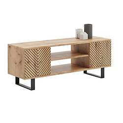 1001jouets Meuble TV industriel - Chêne