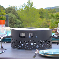 GRILL CHIC P'TIT GRILL Double Cuve Acier - Brasero