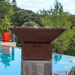 GRILL CHIC MINI CEVENOL Simple Cuve Corten - Brasero L