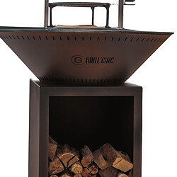 GRILL CHIC CLASSIQUE Double Cuve Acier - Brasero 83 cm