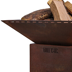 GRILL CHIC MINI CEVENOL Simple Cuve Corten - Brasero L