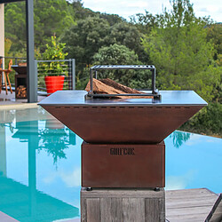 GRILL CHIC MINI CEVENOL Simple Cuve Corten - Brasero L