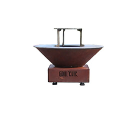 GRILL CHIC MINI CEVENOL Simple Cuve Corten - Brasero S