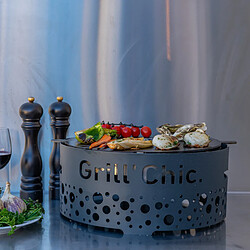 Avis GRILL CHIC P'TIT GRILL Double Cuve Acier - Brasero