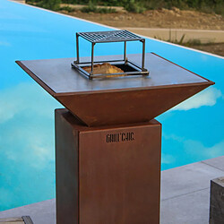 GRILL CHIC Set Brasero Découverte AUVERGNAT - Rond pas cher