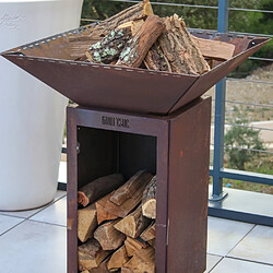 GRILL CHIC CEVENOL Simple Cuve Corten