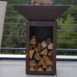 Grill Chic Set Brasero Printemps - Auvergnat Simple Cuve Corten pas cher