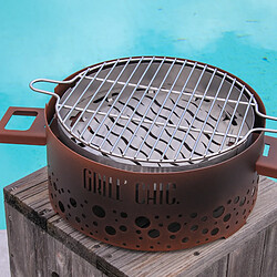GRILL CHIC P'tit Grill - Barbecue Imatation Corten