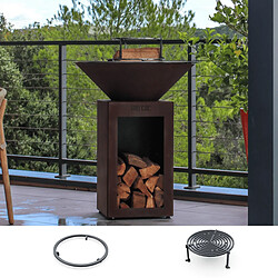 GRILL CHIC Set Brasero Découverte AUVERGNAT - Rond