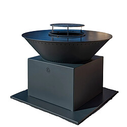 GRILL CHIC Festif Double Cuve Aluminium - Anthracite