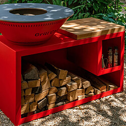 Avis Grill chic brasero barbecue - Marron
