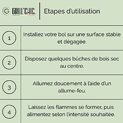 Acheter GRILL CHIC Auvergnat Simple Cuve Corten - Rond