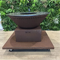 Acheter GRILL CHIC Festif Pool Double Cuve Corten - Imitation Corten