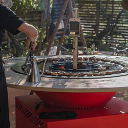 GRILL CHIC Table Anneau 103 cm - Usagervel Que1Ple espace