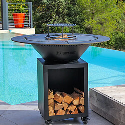 Avis Grill Chic Pack Printemps - Brasero Classique Double Cuve Acier - Noir