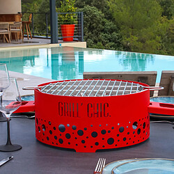 GRILL CHIC P'tit Grill - Barbecue Rouge