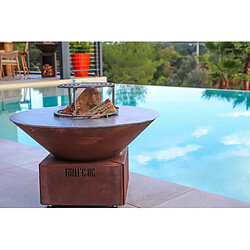 Avis GRILL CHIC Mini Cevenol Simple Cuve Corten - M Rond
