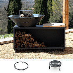GRILL CHIC Set Brasero Découverte TRADITIONNEL - Anthracite