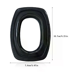 Coussinets gel pour casque de tir - Noir