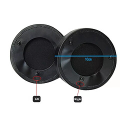 Coussinets de gel pour casque audio – Noir