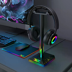 Support de casque gaming RGB - Noir