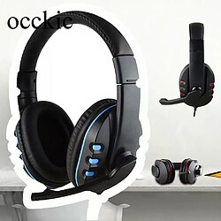 Avis Casque audio pliable Occkic avec micro - Noir