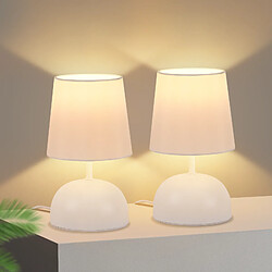 Nettlife Lampe de Chevet - Lot de 2