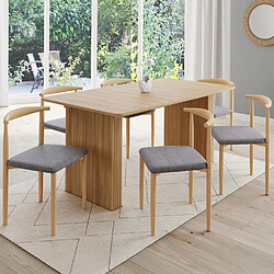 Idmarket market Chaises NOE - Lot de 6