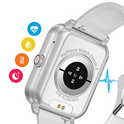 Myphone Montre Connectée Etanche IP65 avec Grande Autonomie Argent pas cher