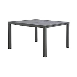 Mes Table de jardin carrée LACANAU - Gris