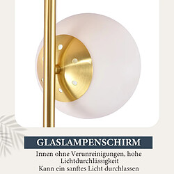 Acheter Nettlife lampadaire design rétro - Blanc