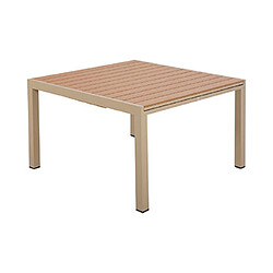 Mes Table carrée extensible BIARRITZ - Crème