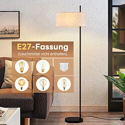 Nettlife Lampadaire Vintage - Noir