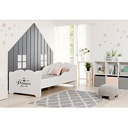 Acheter 1001jouets Lit enfant ANNI PRINCESS 140x70 avec Matelas