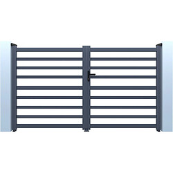 Portail en aluminium Habitat Et Jardin