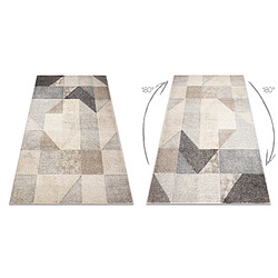 Avis RUGSX Tapis FUSION 9777 - Crème Beige 200x290 cm