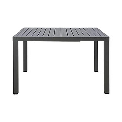 Mes Table de jardin carrée LACANAU - Gris