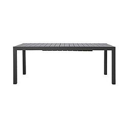Mes Table de jardin extensible - Gris