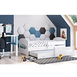 1001jouets Lit enfant - 160x80 Police pas cher