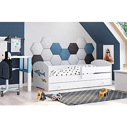 1001jouets Lit enfant - 140x70 Requin pas cher